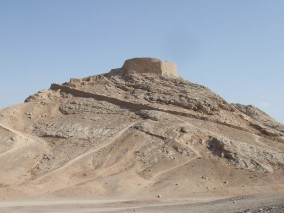 http://commons.wikimedia.org/wiki/File:Zoroastrians'_Tower_of_Silence.jpg