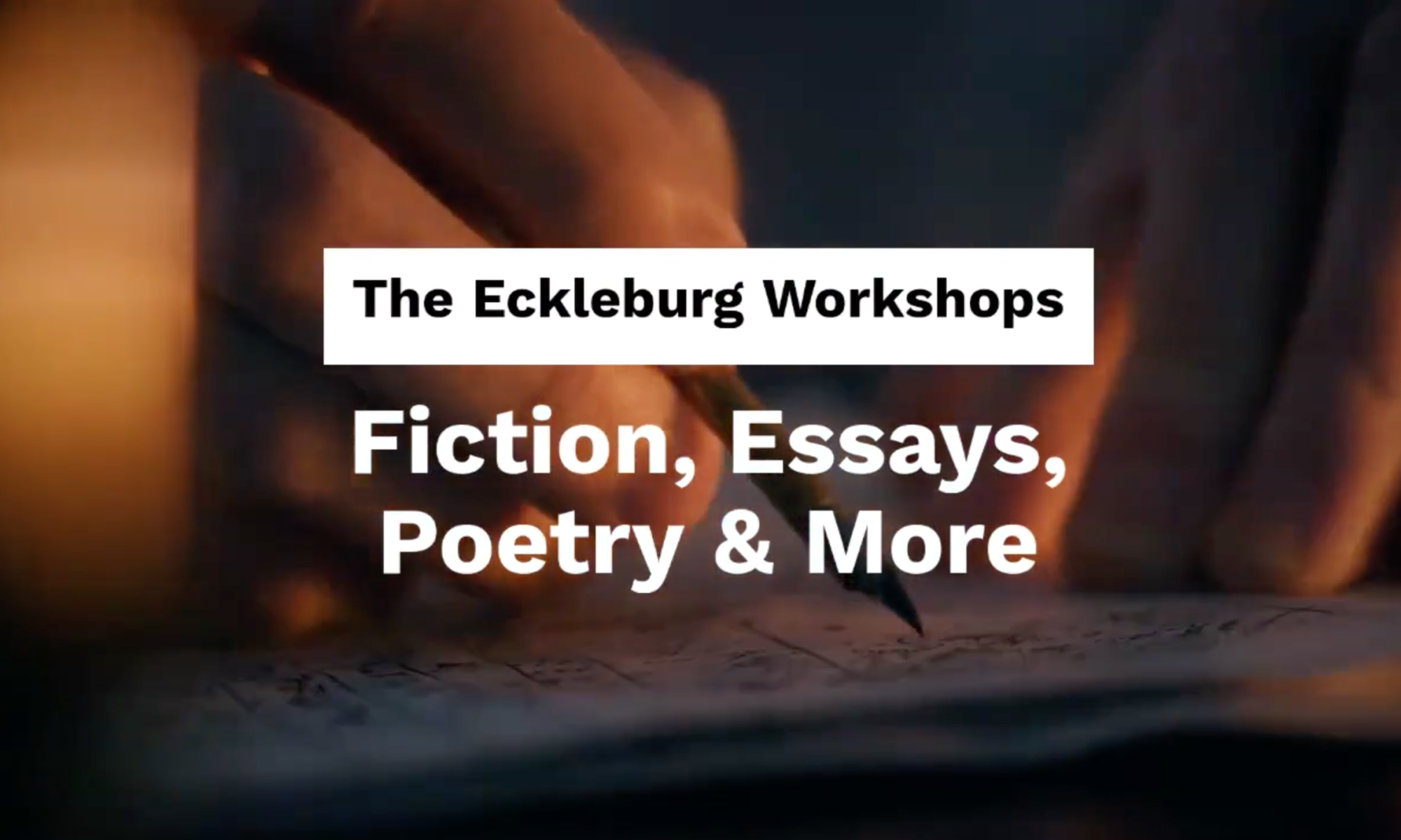 The Eckleburg Workshops