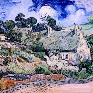 "IMG_7554 Vincent Van Gogh. 1853-1890. Paris. Chaumes de Cordeville à Auvers sur Oise. 1890. Paris Orsay." by jean louis mazieres is licensed under CC BY-NC-SA 2.0